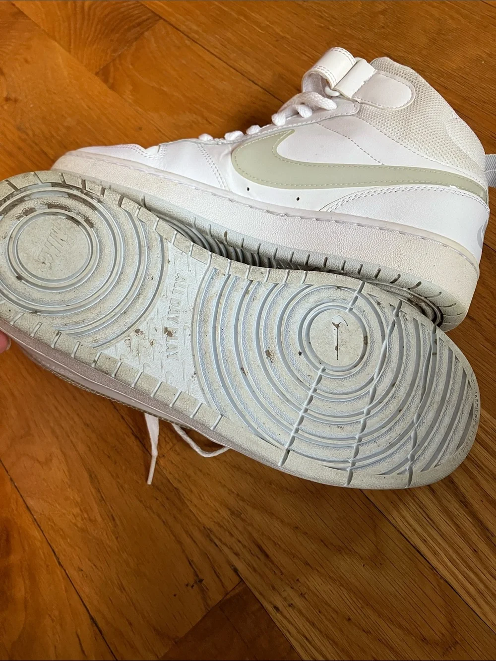 NIKE COURT BOROUGH MID 2 Sneakers AURA w STRAP
